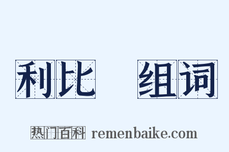 利比亞组词是什么意思的图片